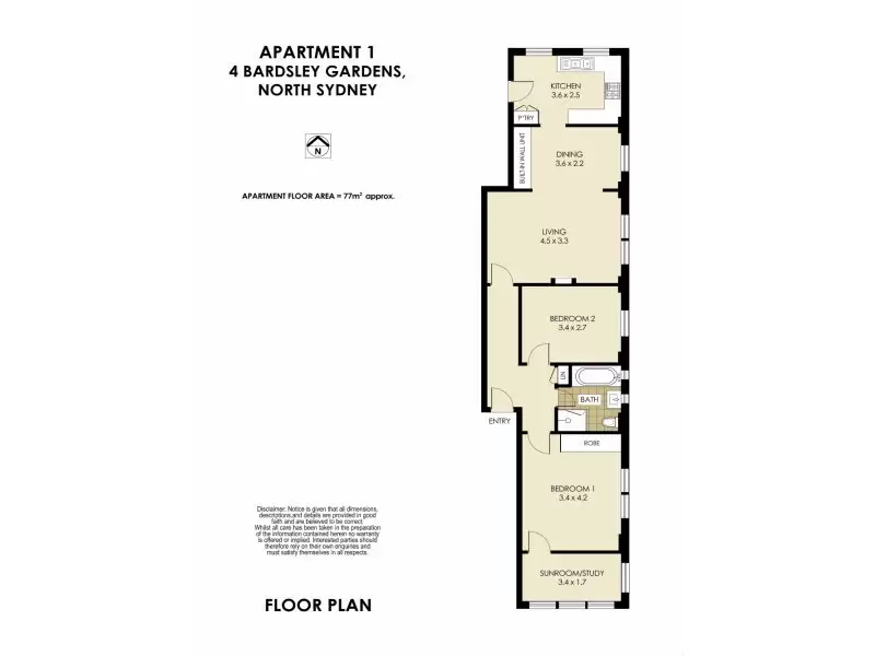 1/4 Bardsley Gardens, North Sydney Sold by Aurora Property - image 12